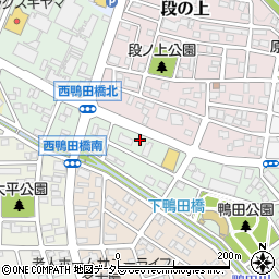 愛知県長久手市鴨田203周辺の地図