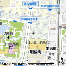 愛知県名古屋市東区徳川町2705周辺の地図