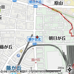 愛知県名古屋市名東区朝日が丘101周辺の地図