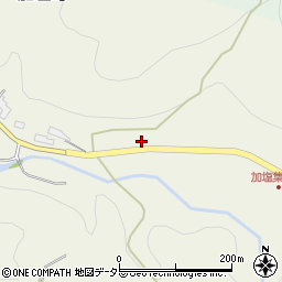 愛知県豊田市加塩町坂41周辺の地図