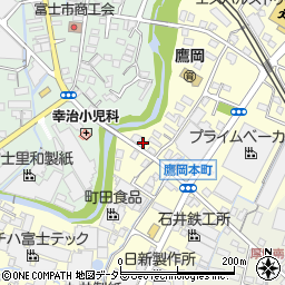 静岡県富士市久沢263-25周辺の地図