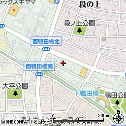 愛知県長久手市鴨田202周辺の地図