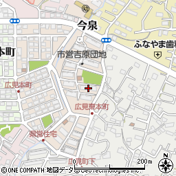 富士市営住宅吉原団地９号棟周辺の地図