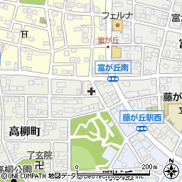 愛知県名古屋市名東区高柳町605周辺の地図