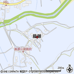 滋賀県犬上郡多賀町藤瀬周辺の地図