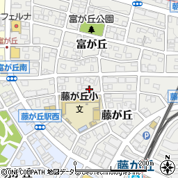 愛知県名古屋市名東区藤が丘41周辺の地図