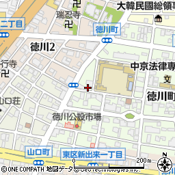 愛知県名古屋市東区徳川町1515周辺の地図