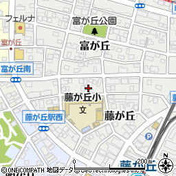 愛知県名古屋市名東区藤が丘42周辺の地図