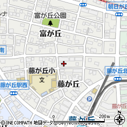 愛知県名古屋市名東区藤が丘36周辺の地図