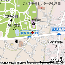 広見公園トイレ４周辺の地図