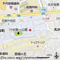 愛知県名古屋市千種区汁谷町140周辺の地図