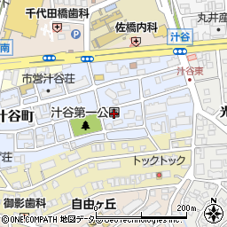 愛知県名古屋市千種区汁谷町139周辺の地図