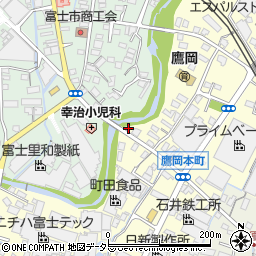 静岡県富士市久沢263-26周辺の地図