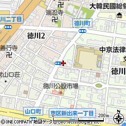愛知県名古屋市東区徳川町1501周辺の地図