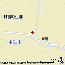 京都府南丹市日吉町生畑滝ノ口4周辺の地図