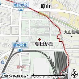 愛知県名古屋市名東区朝日が丘62周辺の地図
