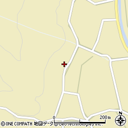 岡山県真庭郡新庄村2506周辺の地図