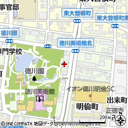 愛知県名古屋市東区徳川町1007周辺の地図