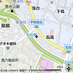 愛知県長久手市岩作長筬120周辺の地図