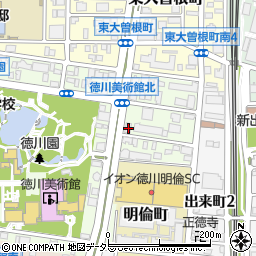 愛知県名古屋市東区徳川町2601周辺の地図
