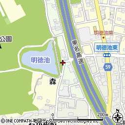 愛知県名古屋市名東区藤森西町1811周辺の地図