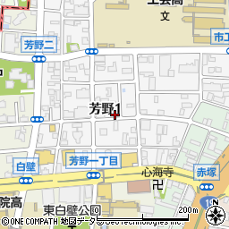 炭焼うな富士 白壁別邸周辺の地図
