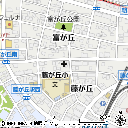 愛知県名古屋市名東区藤が丘11周辺の地図