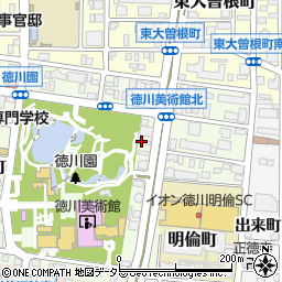 愛知県名古屋市東区徳川町1006周辺の地図