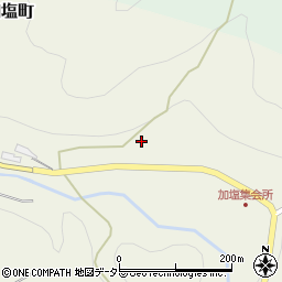 愛知県豊田市加塩町坂周辺の地図