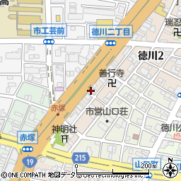 ＫＴ徳川第３ビル周辺の地図