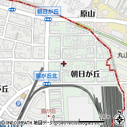 愛知県名古屋市名東区朝日が丘47周辺の地図
