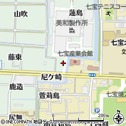 愛知県あま市篠田（綾瀬）周辺の地図