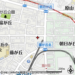 愛知県名古屋市名東区藤が丘22周辺の地図