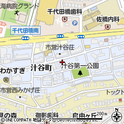 愛知県名古屋市千種区汁谷町55周辺の地図