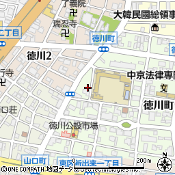 愛知県名古屋市東区徳川町1514周辺の地図