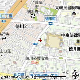 愛知県名古屋市東区徳川町1505周辺の地図