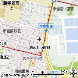 愛知県名古屋市東区前浪町9-8周辺の地図
