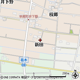 愛知県愛西市早尾町枝郷37周辺の地図