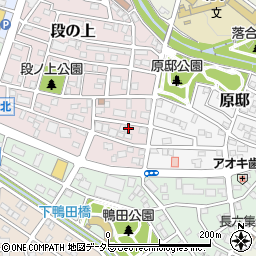 愛知県長久手市段の上1905周辺の地図
