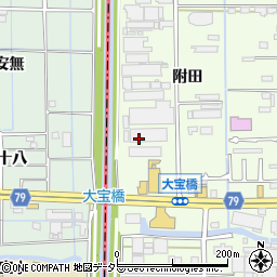 新東工業株式会社大治事業所周辺の地図