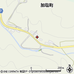 愛知県豊田市加塩町東周辺の地図