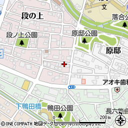 愛知県長久手市段の上1907周辺の地図