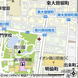 愛知県名古屋市東区徳川町1005周辺の地図