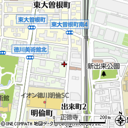 愛知県名古屋市東区徳川町2611周辺の地図