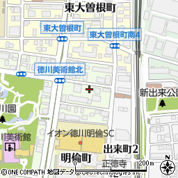 愛知県名古屋市東区徳川町2609周辺の地図