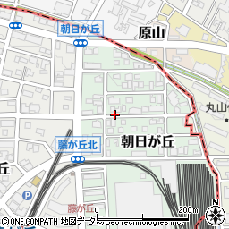 愛知県名古屋市名東区朝日が丘45周辺の地図