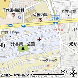 愛知県名古屋市千種区汁谷町128周辺の地図