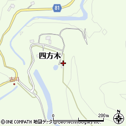 千葉県鴨川市四方木581周辺の地図