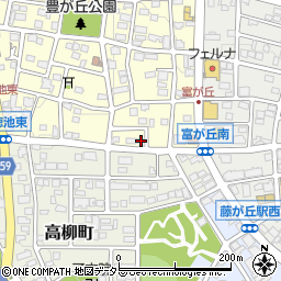 愛知県名古屋市名東区豊が丘2707周辺の地図