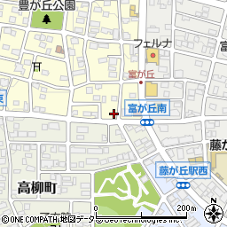 愛知県名古屋市名東区豊が丘25周辺の地図